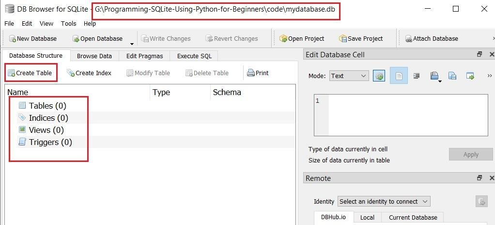 Step by Step Tutorial on Programming SQLite Database Using Python for ...