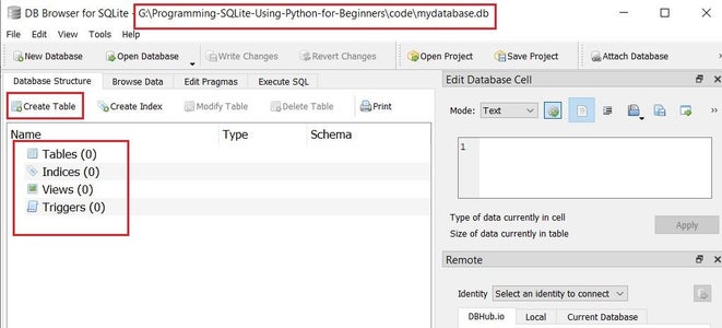 Step by Step Tutorial on Programming SQLite Database Using Python for ...