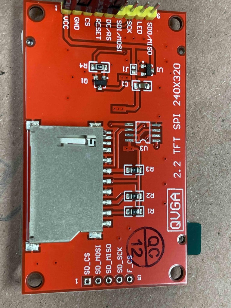 Advanced ESP32 Internet Weather Station With 5 Day Forecast : 9 Steps ... Circuit Diagram