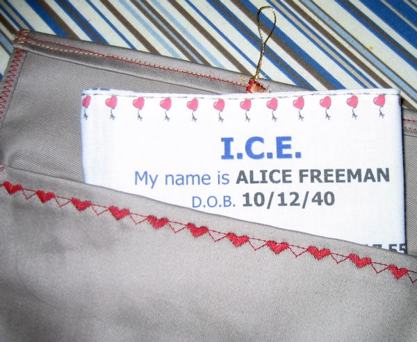 Mother's Day ICE Hankie