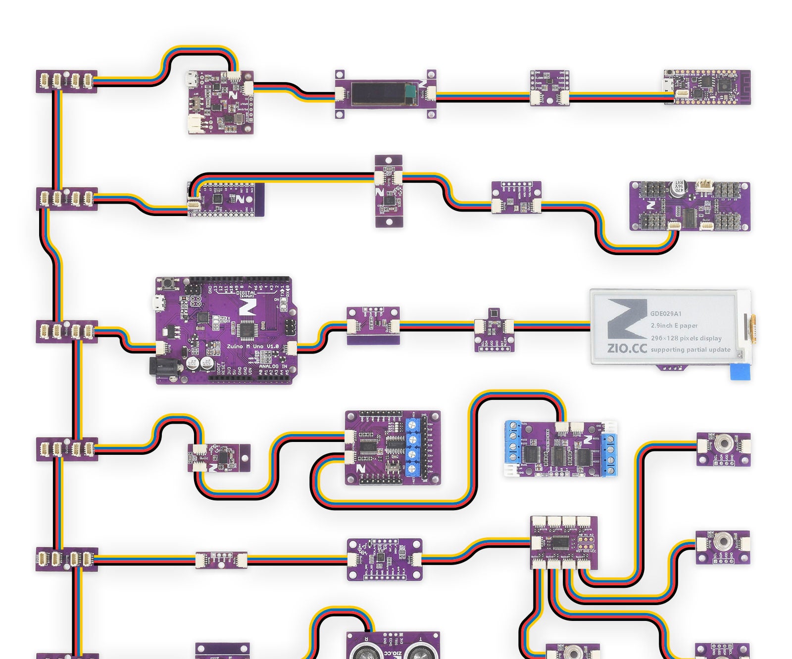 Introducing I2C With Zio Modules and Qwiic 6 Steps Instructables