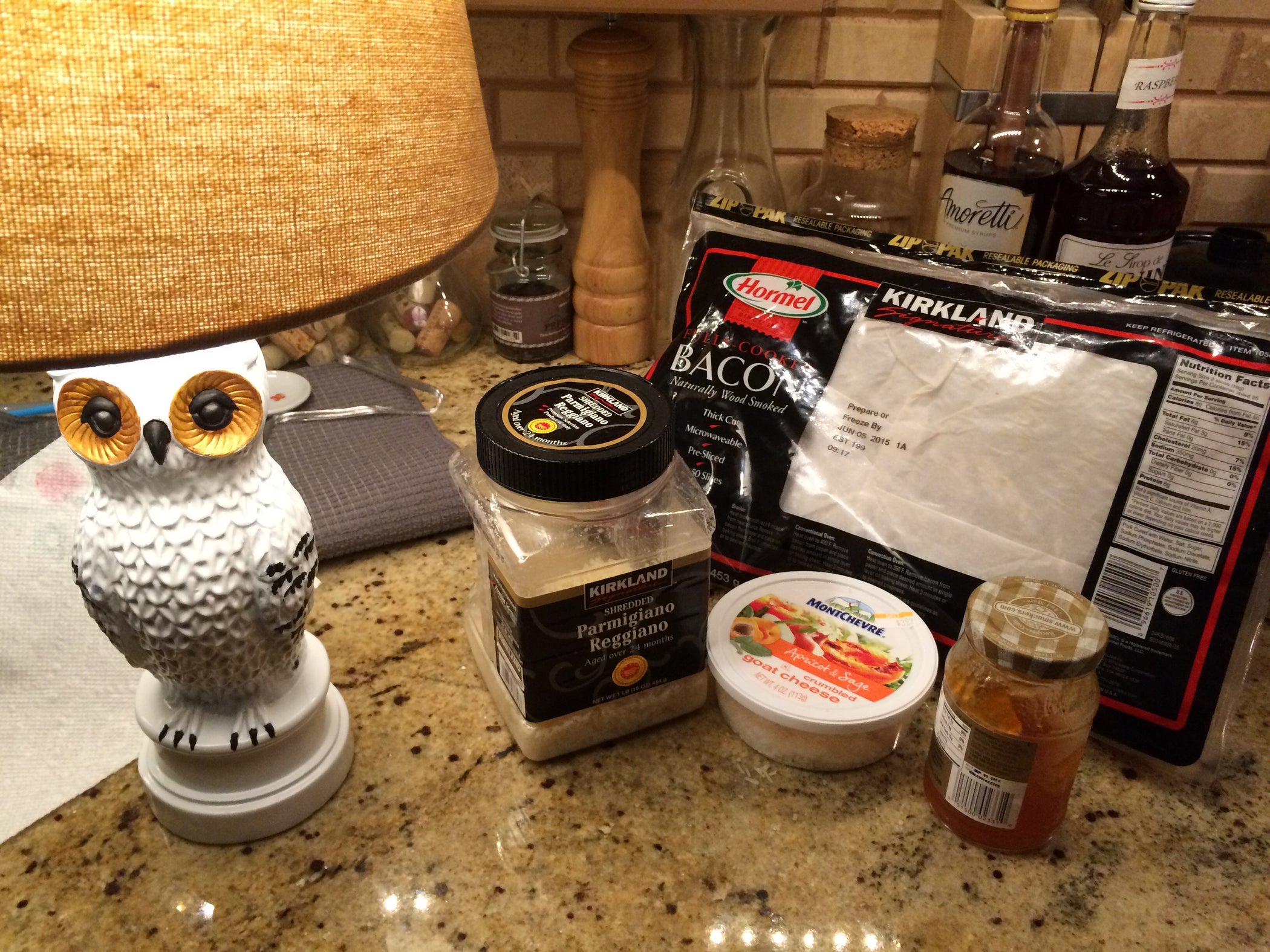 Goat Cheese Apricot and Asiago Bacon Rollups 4 Steps Instructables