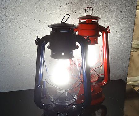 Turn Hurricane Lamps Into LED Lamps