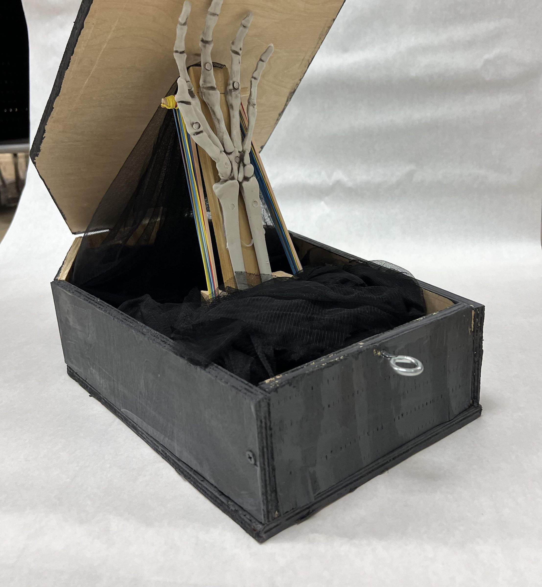 Skeleton Hand Candy Catapult