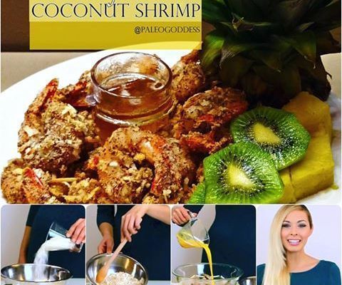 Paleo Goddess Coconut Shrimp