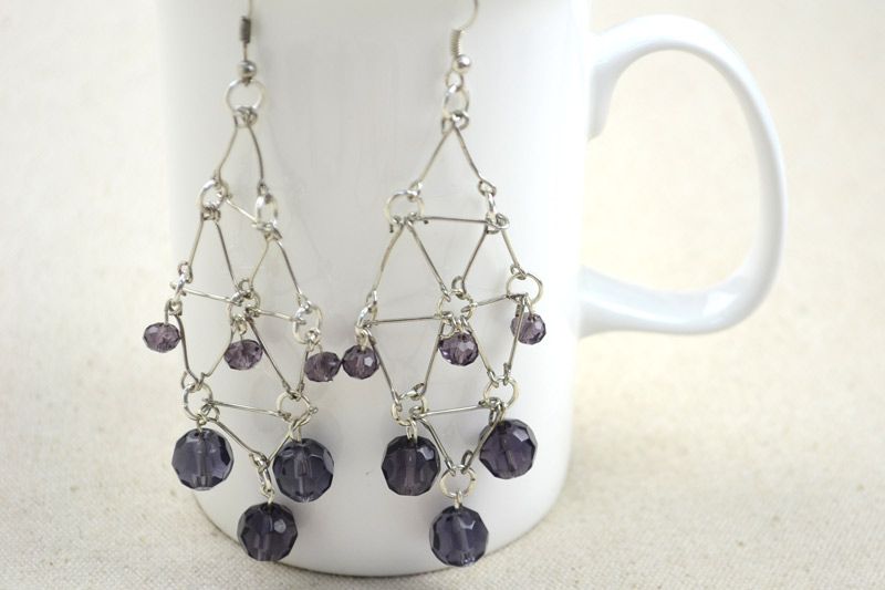 Free Jewelry Making- How to Make Earrings at Home With Eye Pins