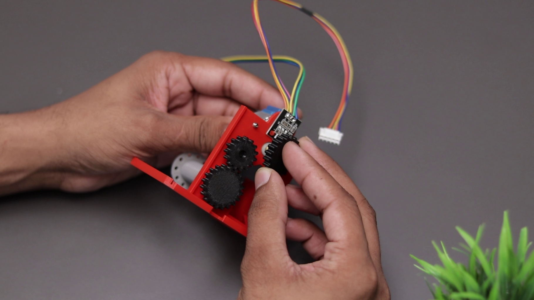 Making a Split Flat Display Clock - 3D Printed | Arduino : 16 Steps ...