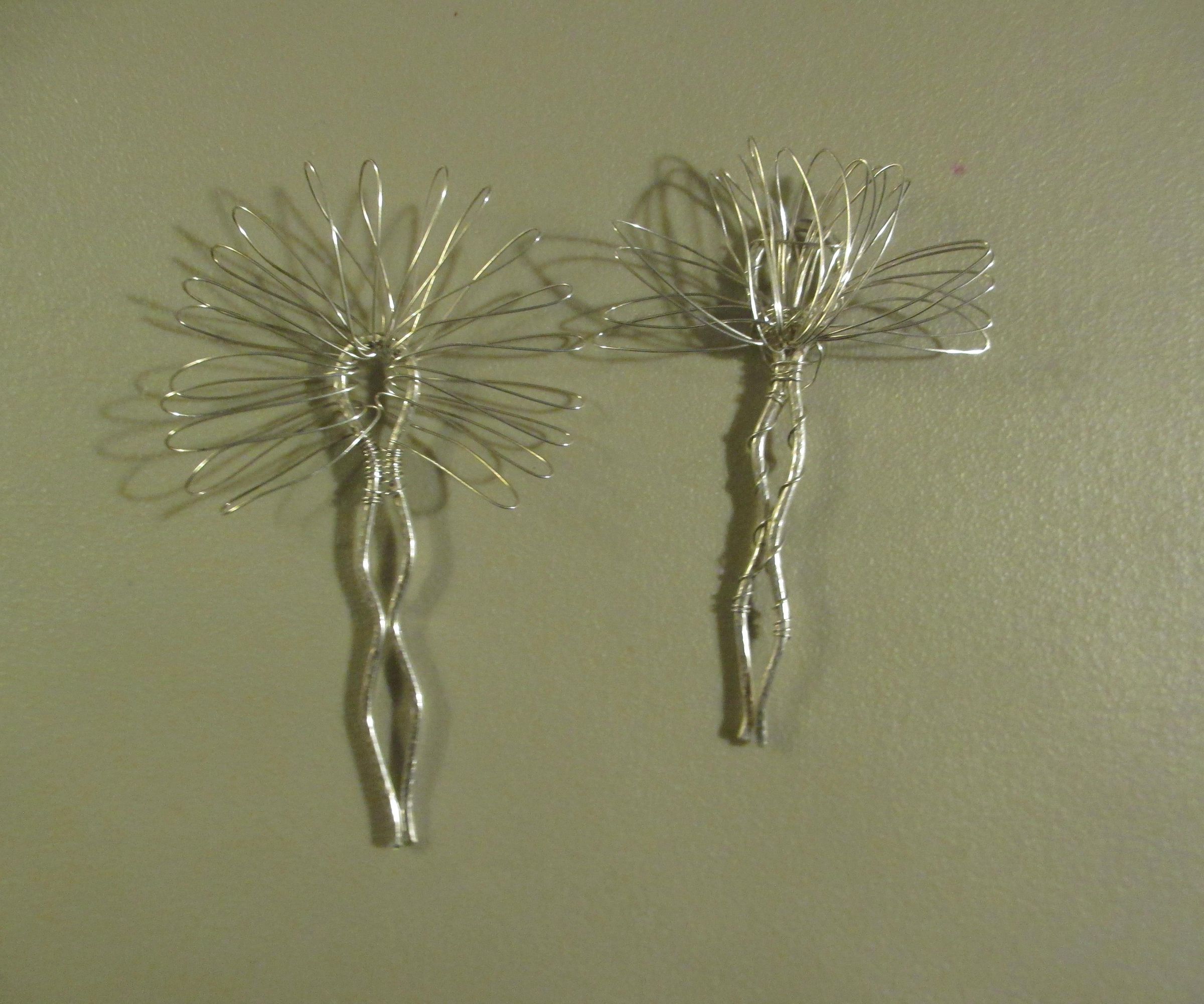 How to Wire Wrap a Flower Hair Fork