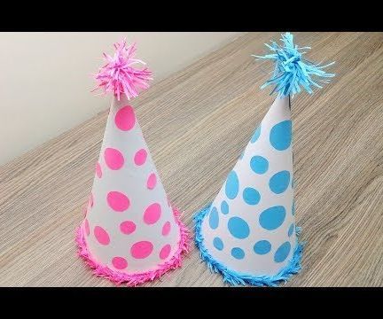 How to Make Birthday Cap
