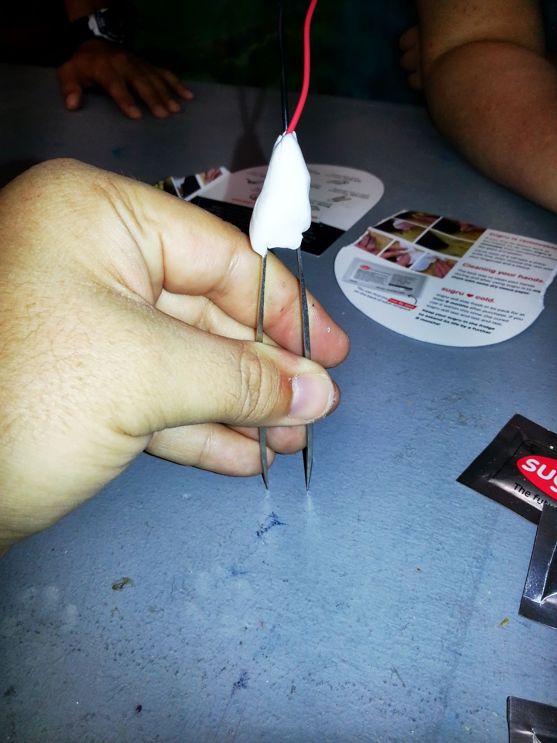 DIY MultiMeter Tweezer Probes With Sugru