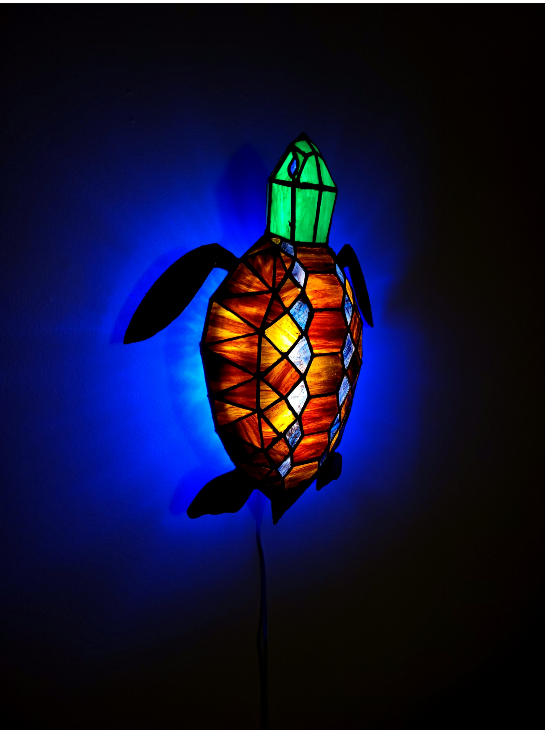 Stained Glass Sea Turtle Lamp 27 Steps (with Pictures) Instructables