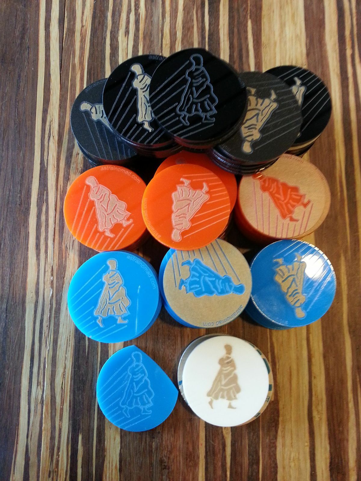 @TechShopMP: make your own Poker Chips with a Laser