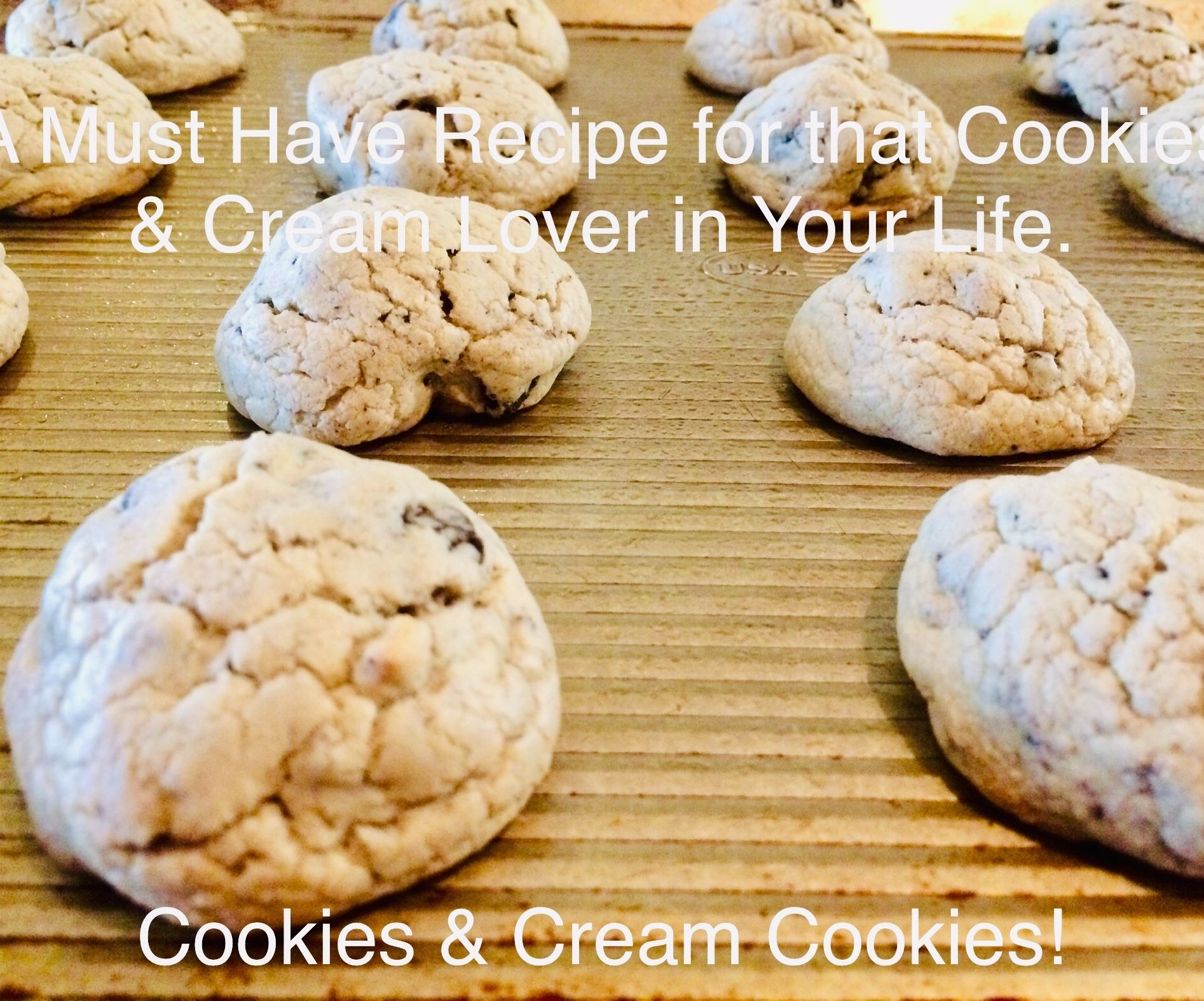 Cookies & Cream Cookies