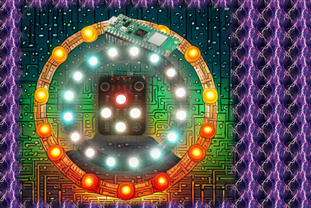 Respberry Pi Pico W NeoPixels Experiments With Programmable I/O (PIO) Using MicroPython