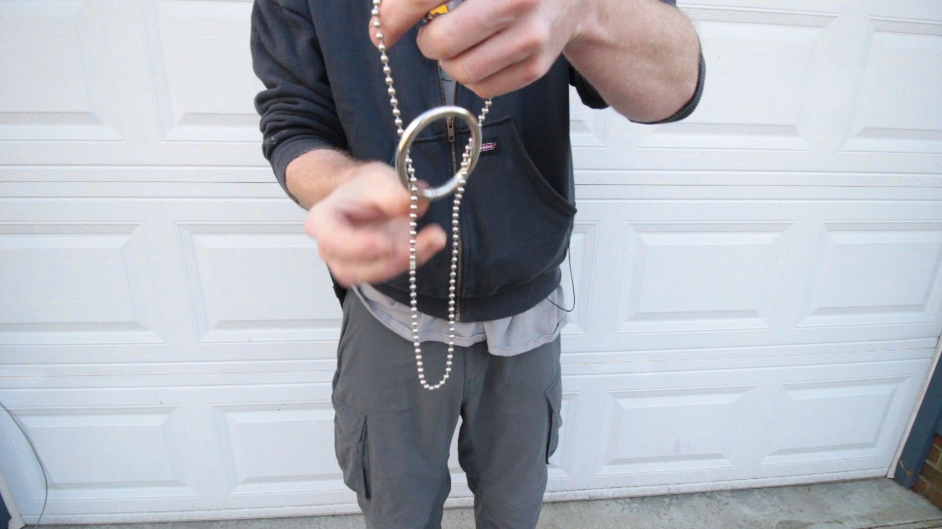 Ring on a Chain Magic Trick DIY Pocket Size 4 Steps Instructables