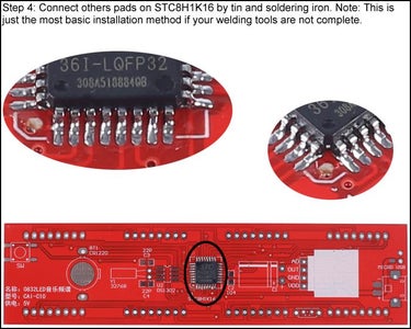 Connect Other Pads on STC8H1K16