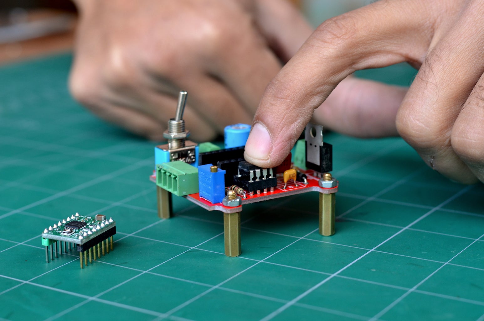 DIY Stepper Motor Controller 6 Steps with Pictures Circuit Diagram