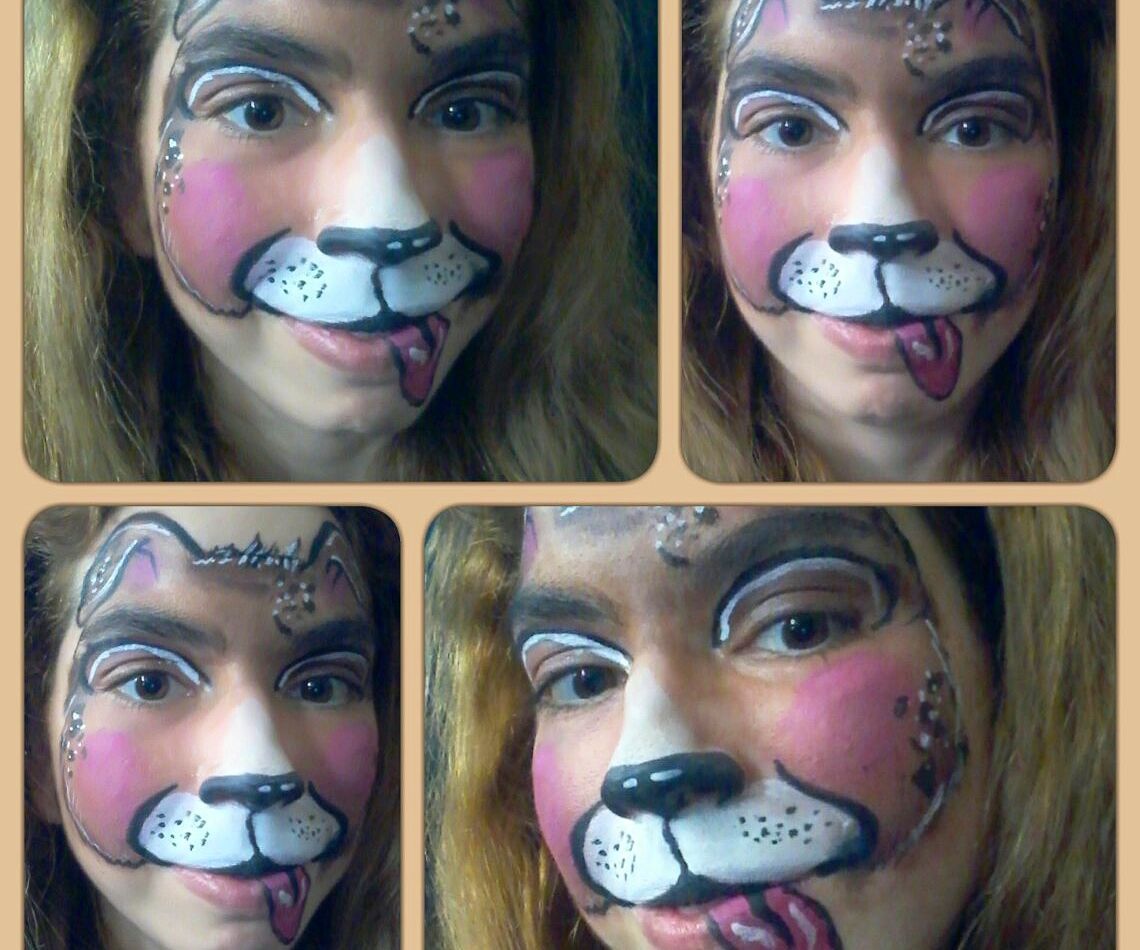 Brown Dog Face Paint 2.0