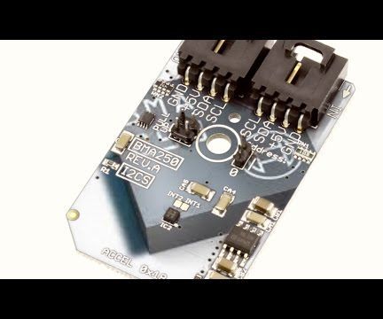 Acceleration Measurement Using BMA250 and Arduino Nano
