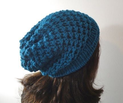 How to Loom Knit a Slouchy Beanie
