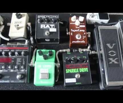 How to Select What Order Your Guitar Pedals Should Be in Pedalboard Chain.