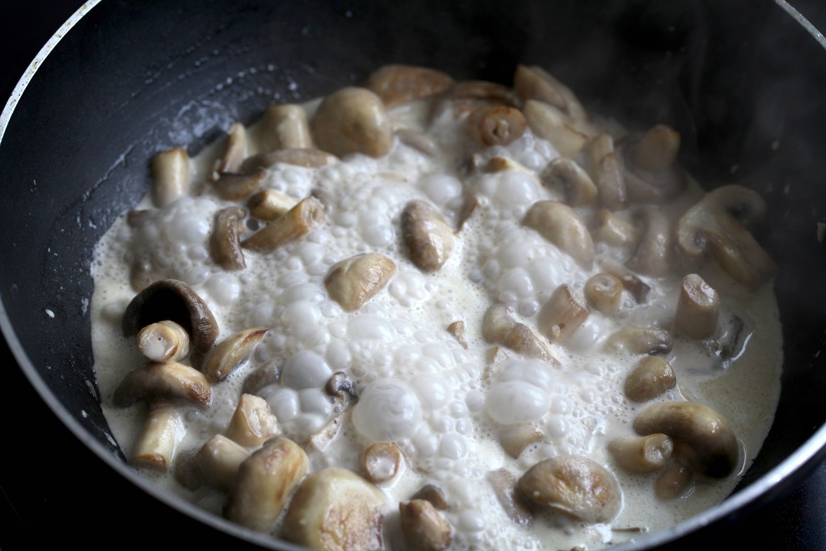Creamy Garlic Mushroom Recipe : 4 Steps - Instructables