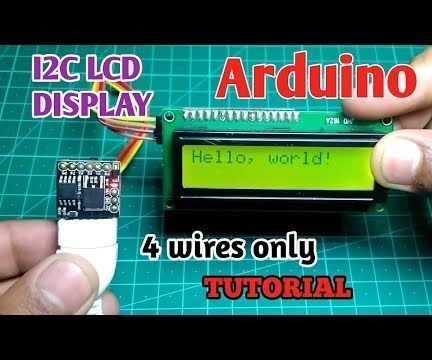 I2C / IIC LCD Display | Convert a SPI LCD to the I2C LCD Display