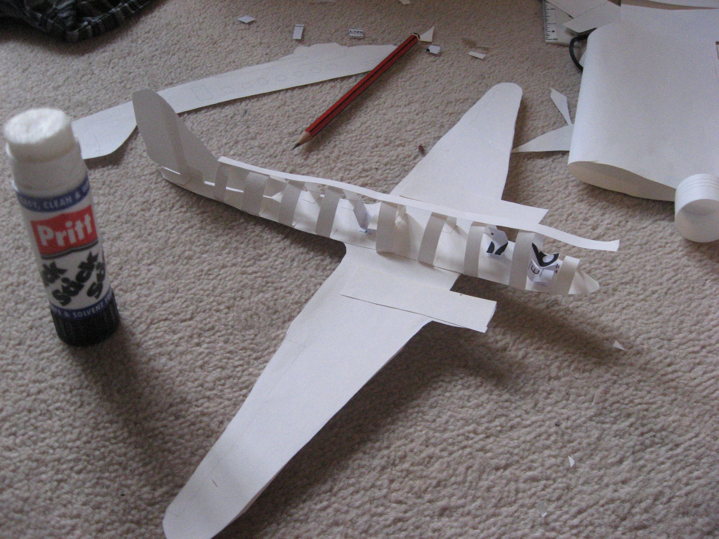 Geodesic Airplane Construction