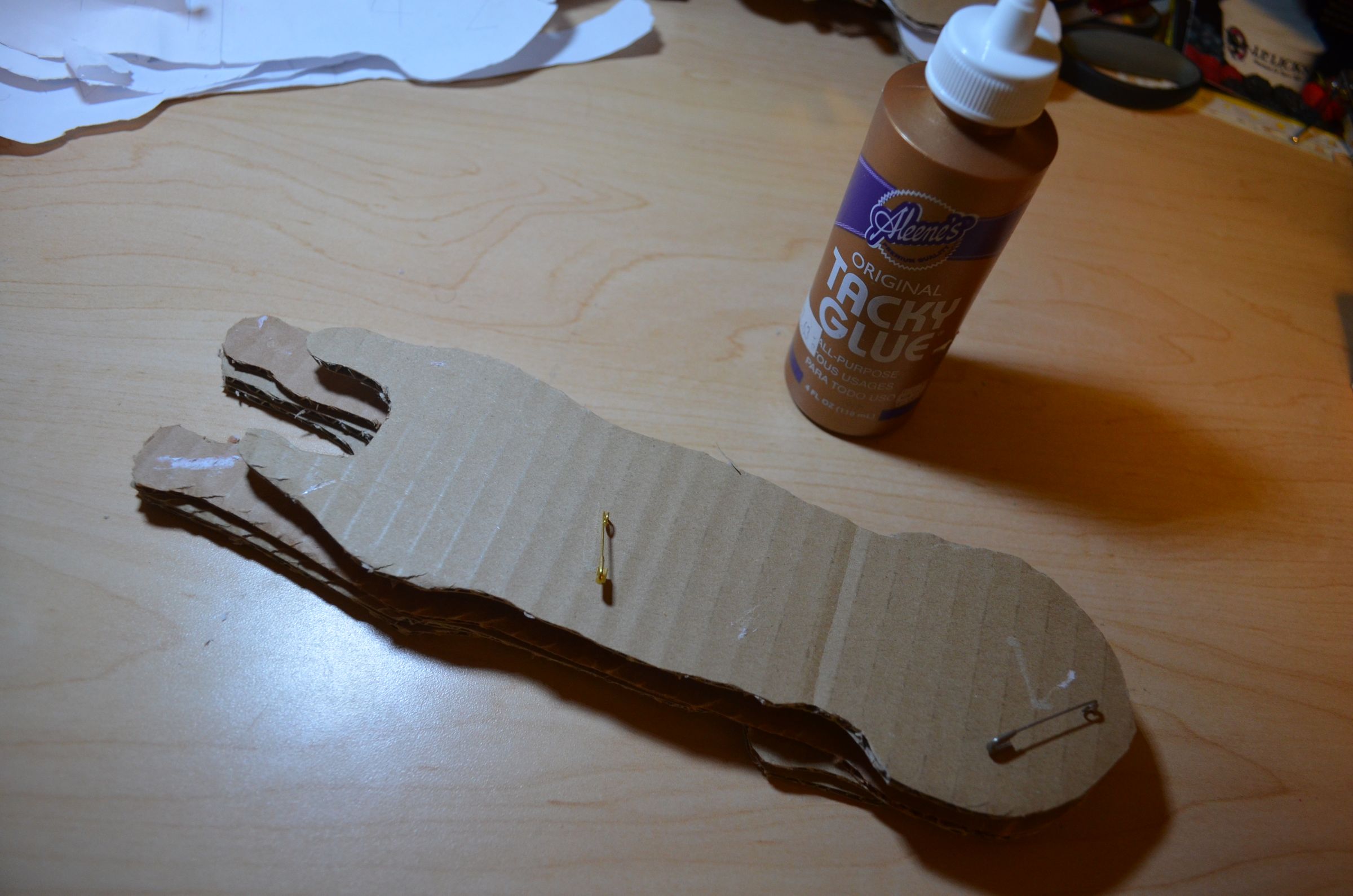 Cardboard Sphinx of Hatshepsut - 123D Make [hand-cut] : 11 Steps (with ...