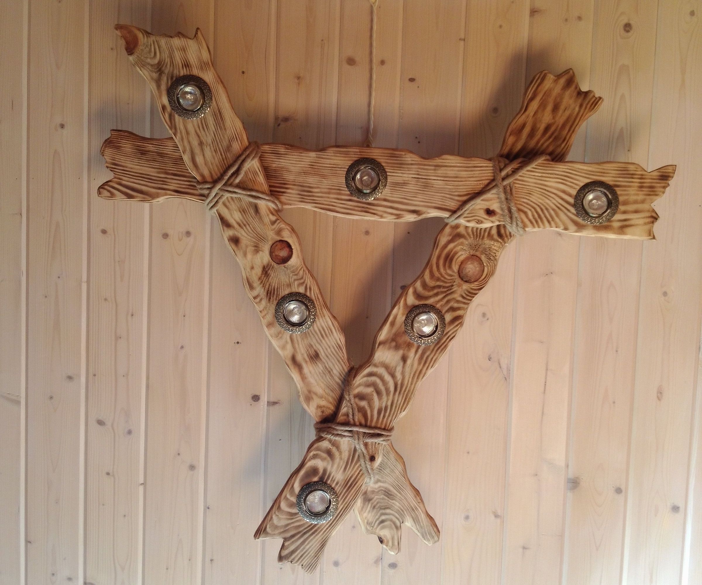 An Awesome Wooden Lamp