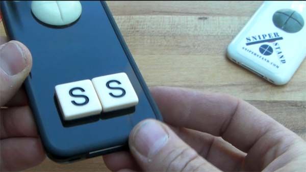 Scrabble Tile Credit Card IPhone Stand