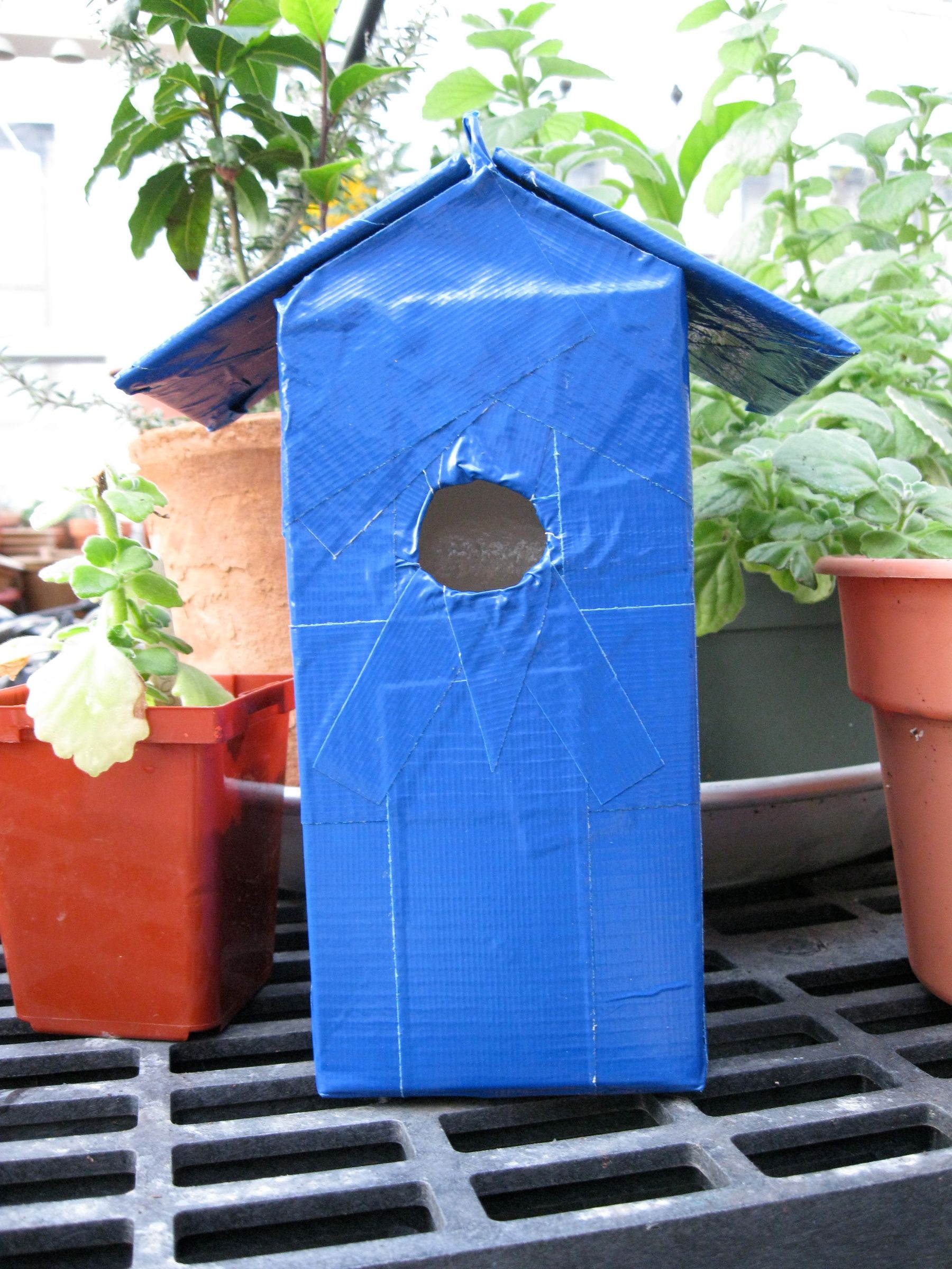 Duct Tape Birdhouse