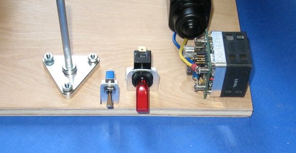 Motor Controllers, Batteries and Switches