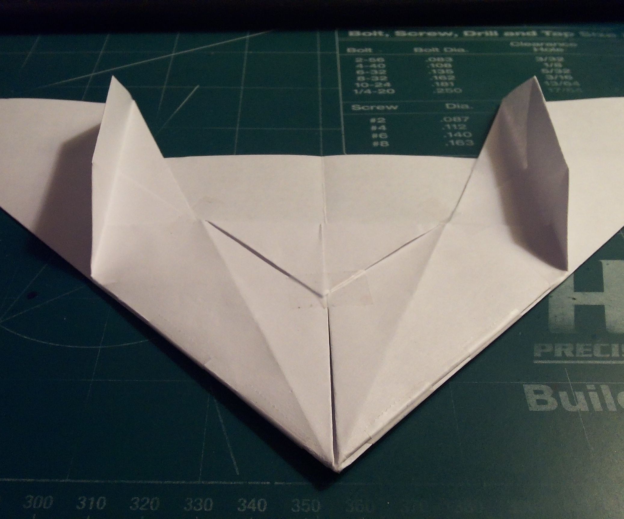 How to Make the AeroDelta Paper Airplane