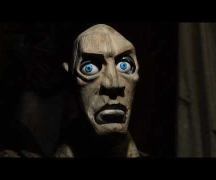 Carving Wood Using Power Tools (puppet Example)