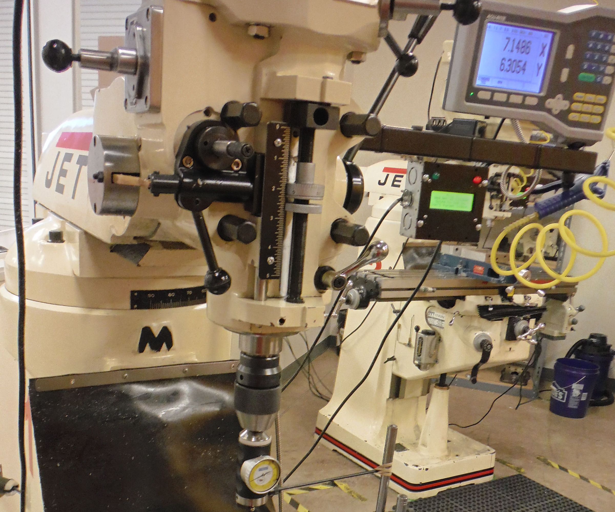 Centering Indicator Mill Use