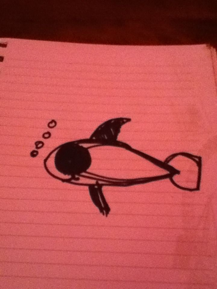 How to Draw a Cartoon Goldfish