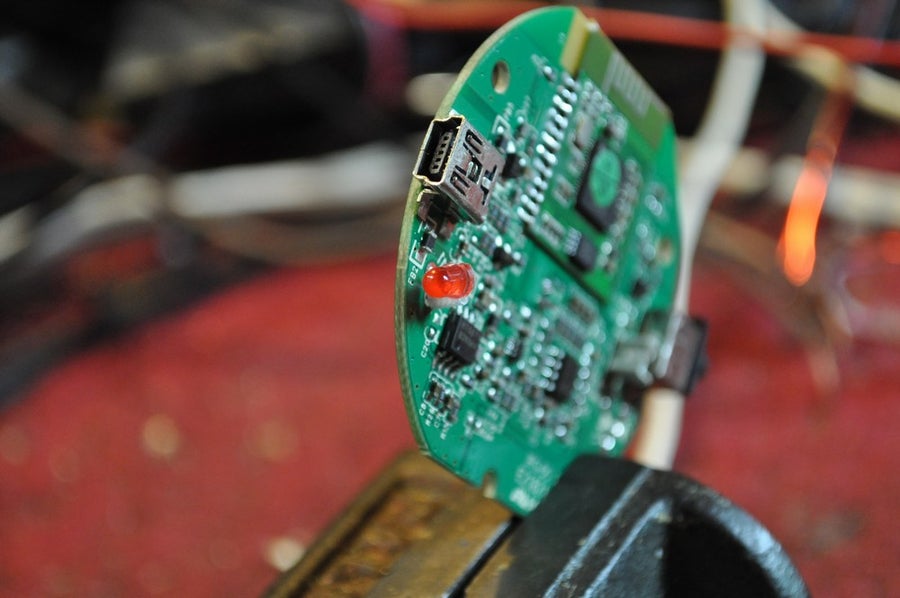 Moving the Indicator LEDs