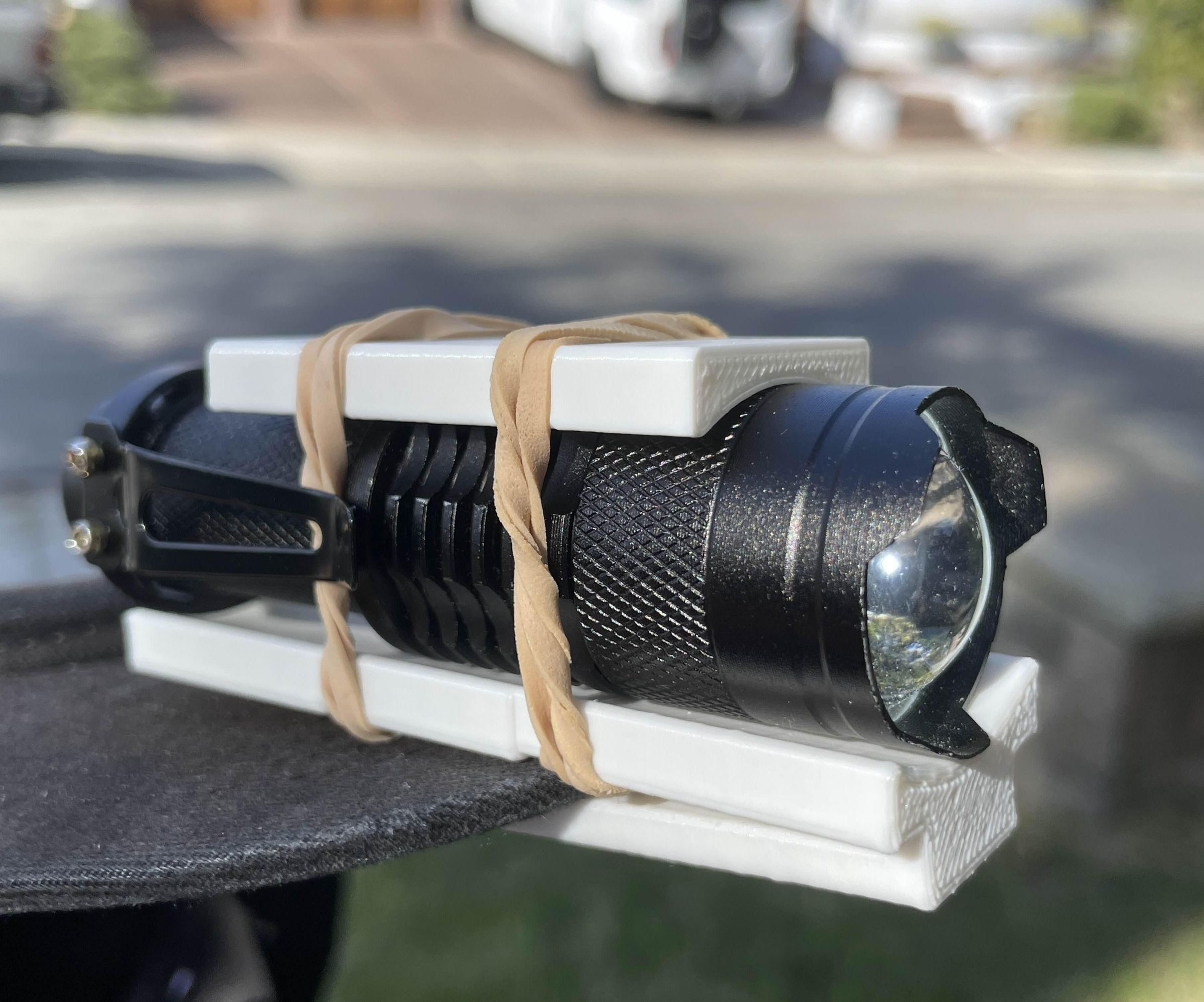 FlashClip - the Handy Hat Clip for Pocket Flashlights