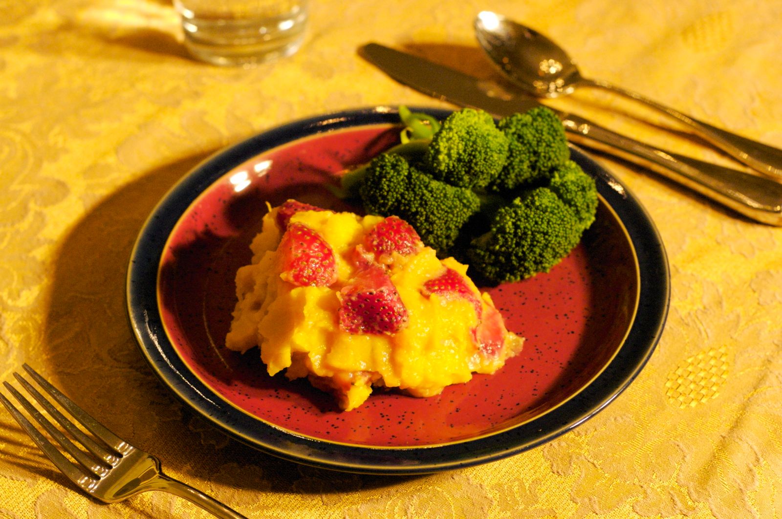 Sweet Potato Delight! With Strawberries