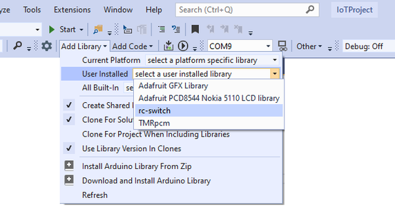 Library Setup