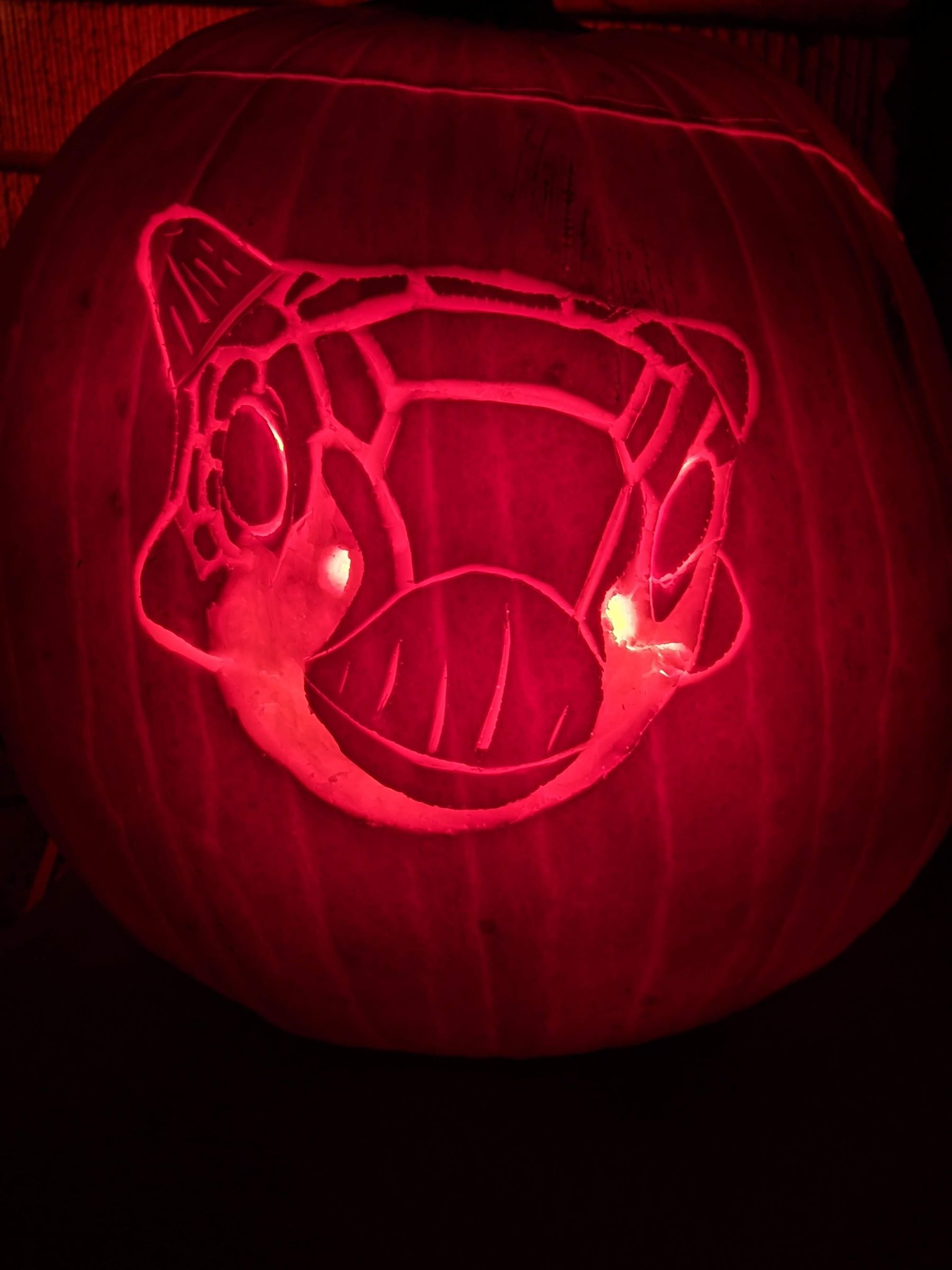 Squirtle Pumpkin Stencils