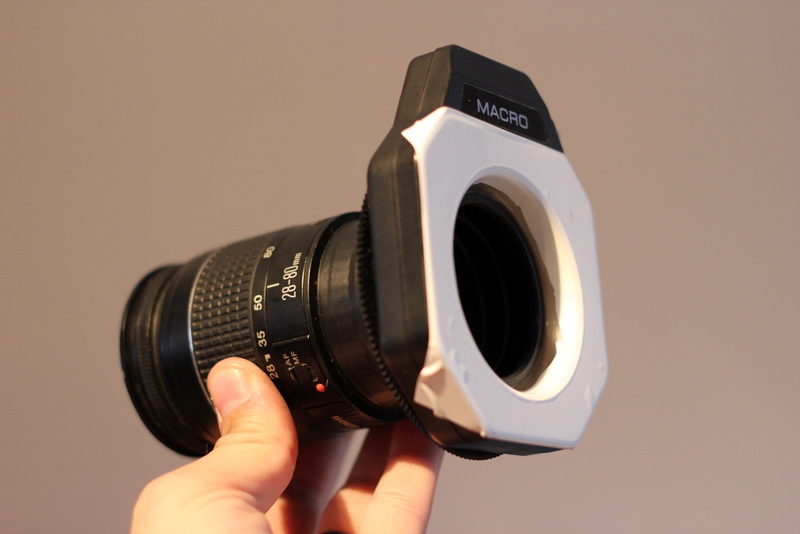 Reversed Lens Filter Adapter