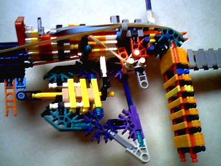 Knex Full Power Wrist Rocket and Knex Concept Pistol/Rifle
