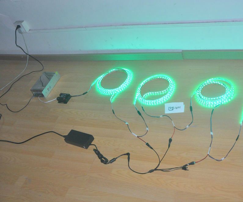 The Way to Connect Single Coler Led Strip Lights