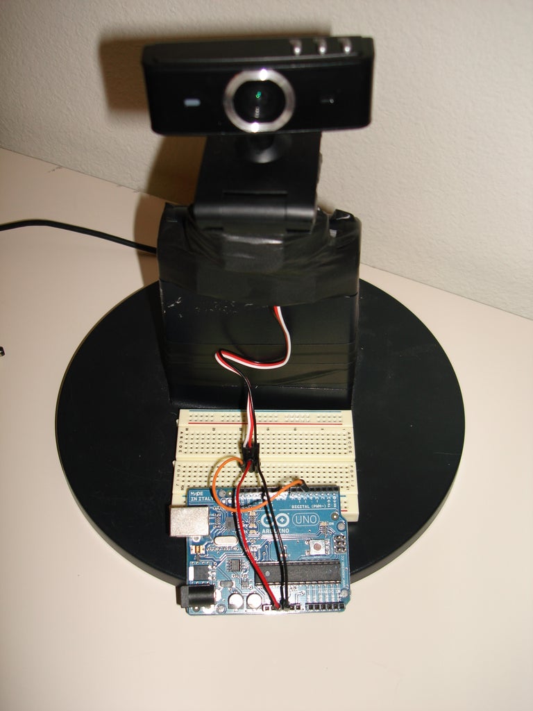 Use a Microcontroller to Pan the Camera