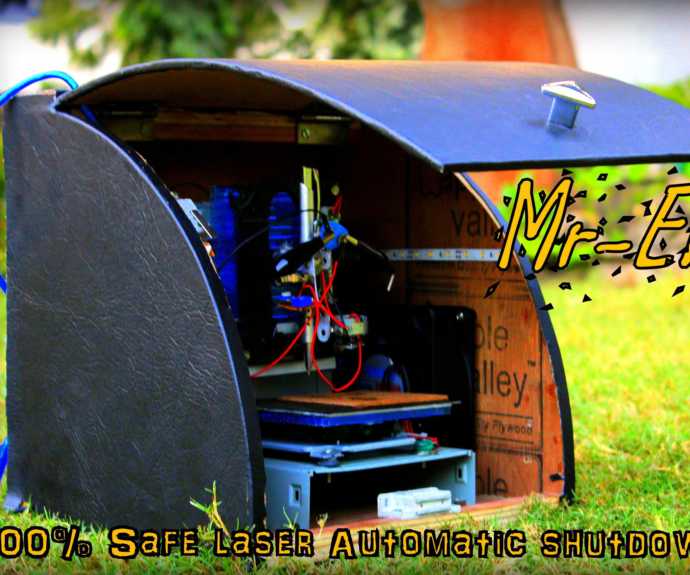 Mr.Engraver : the Desktop Laser Engraving Machine