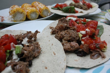 Vegan Jackfruit Carnitas Tacos