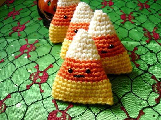 Candy Corn Amigurumi