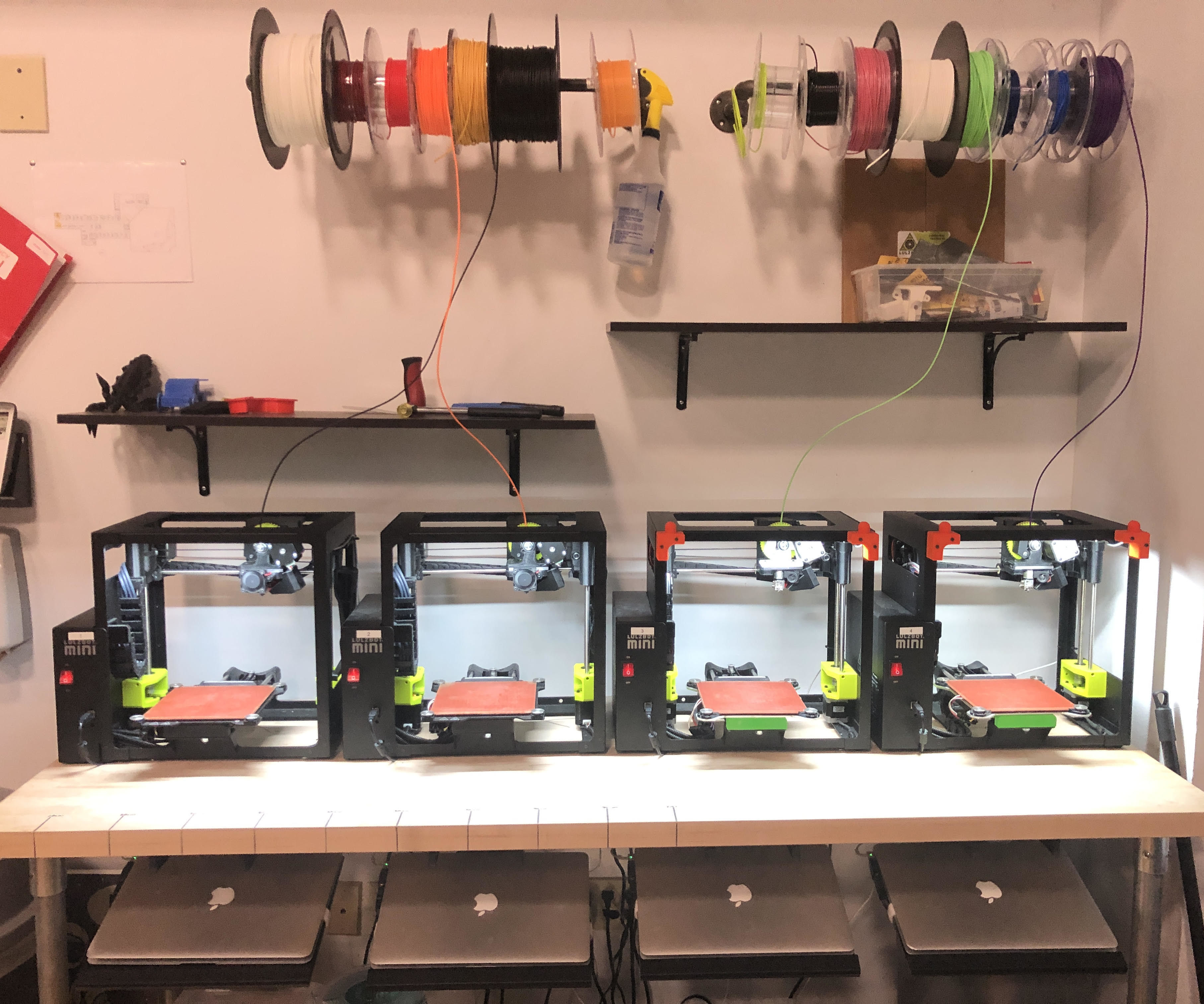Workshop Organization - 3D Printing Bay